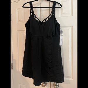 Black Swim Dress NWT Sz 24 Swimsuits For All